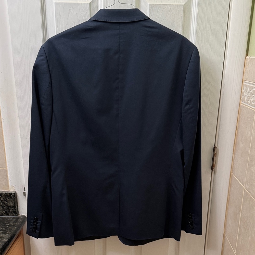 Express Men's Midnight Blue Tuxedo Jacket - Picture 4 of 5